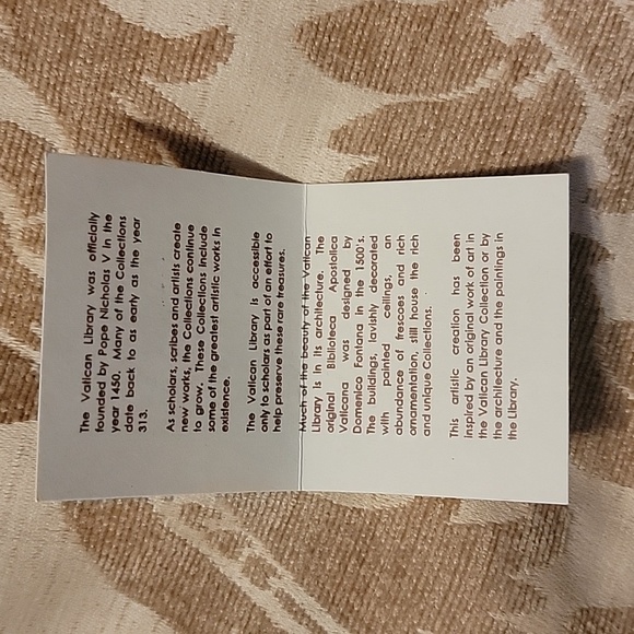 The Vatican Library Collection Faux Pearl Rosary New in Box - Picture 7 of 7